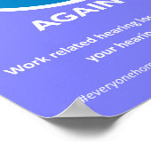 防音ポスター ポスター (角)