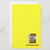 阻止の文房具の下 便箋 (正面/裏面)