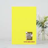 阻止の文房具の下 便箋 (スタンド正面)