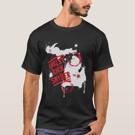 阻止リックSnyder Tシャツ (正面)