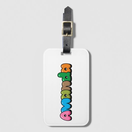 阿万田 ラゲッジタグ (正面縦)