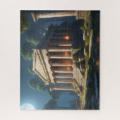 阿井が見るエペソのアルテミスの神殿 ジグソーパズル (縦)