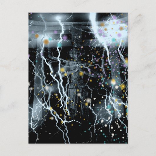 阿修羅の怒り ポストカード (正面)