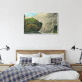 阿宝館ダムの眺望 キャンバスプリント (インサイチュ (寝室))