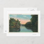 阿寒川ダムを見渡す ポストカード (正面/裏面)