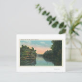 阿寒川ダムを見渡す ポストカード (スタンド正面)