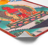 阿弥陀仏チベット仏教タンカアート ポスター (角)