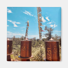 阿弥陀仏塔と平和公園セドナフォトマグネット マグネット