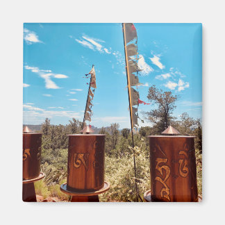 阿弥陀仏塔と平和公園セドナフォトマグネット マグネット