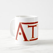 阿手尾 コーヒーマグカップ (正面左)