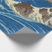 阿波国鳴門渦1855年広重 ラッピングペーパー (角)