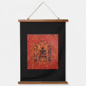 阿空心身夜智慧 吊り下げ型タペストリー (正面)