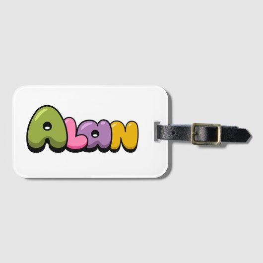 阿蘭 ラゲッジタグ (正面横)