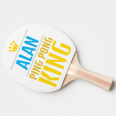 阿蘭 卓球ラケット (横)