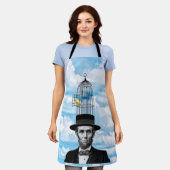 阿部カナリア エプロン (着用した状態)