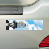 阿部カナリア バンパーステッカー (車上)