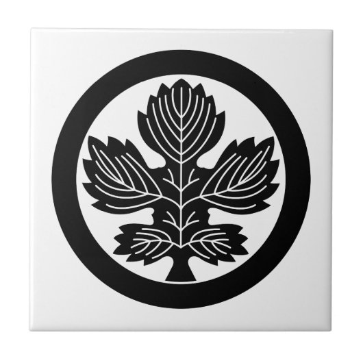 阿部紙桑 タイル (正面)
