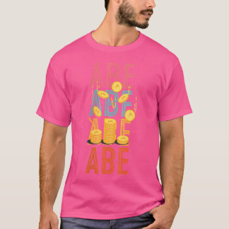 阿部 コイン収集趣味 Tシャツ