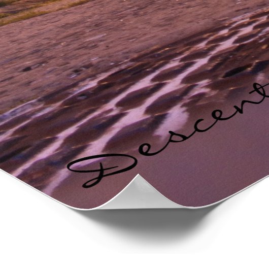 降下 ポスター (角)