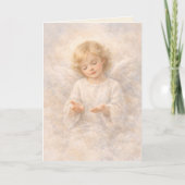 降伏の天使　ウォーターカラーブランケット カード (正面)