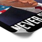 降伏トランプ・マグが2024年アメリカF大統領を撃った ポスター (角)