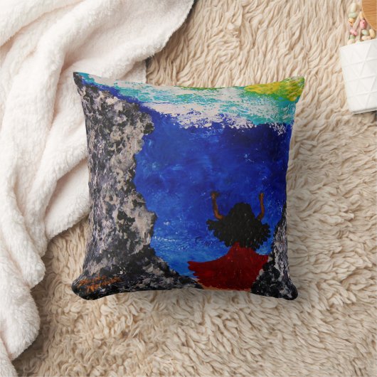 "降伏" クッション (ブランケット)