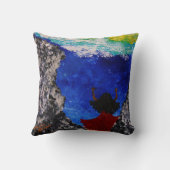 "降伏" クッション (裏面)