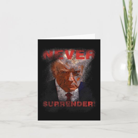 降伏 – トランプムショット2024 カード (正面)