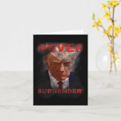 降伏 – トランプムショット2024 カード (黄色い花)