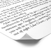 降伏 ポスター (角)