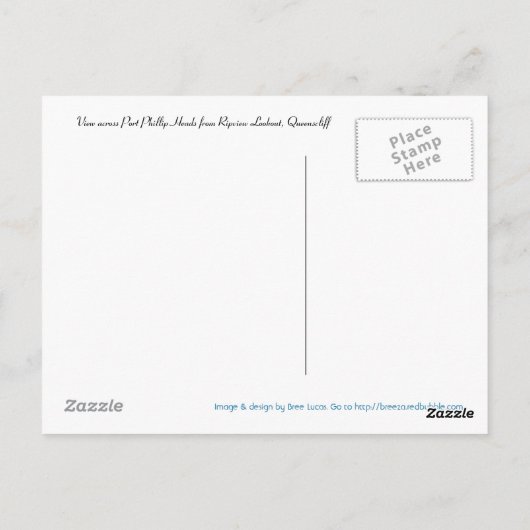 降伏 ポストカード (裏面)