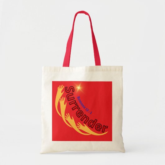 降伏（ローマ12:1） ToteBag トートバッグ (正面)