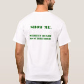 降伏 Tシャツ (裏面)