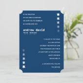 降星のSTARSバー・バット・ミツバの招待状 招待 招待状 (スタンド正面)