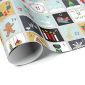 降臨暦クリスマス ラッピングペーパー (ロールコーナー)