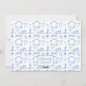 降臨祭のクリスマスカード, ホリデー家族写真 シーズンカード (裏面)