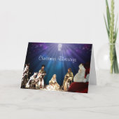 降臨祭のサンタ カード (正面)