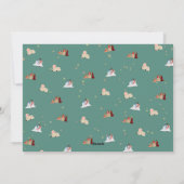 降臨祭パターンの写真カード シーズンカード (裏面)