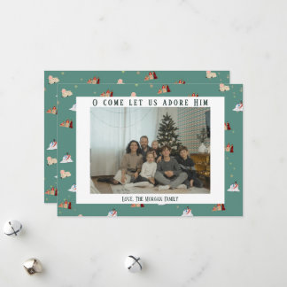 降臨祭パターンの写真カード シーズンカード