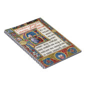 降臨聖降誕祭典中世写本 ノートブック (右側)