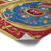 降臨聖降誕祭典中世写本 ポスター (角)