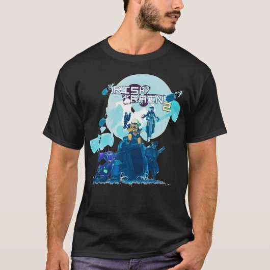 降雨の危険性2 クラシック Tシャツ (正面)