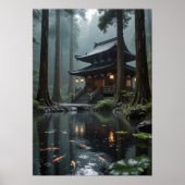 降雨夢想 – 隠れテンプルポスター ポスター (正面)