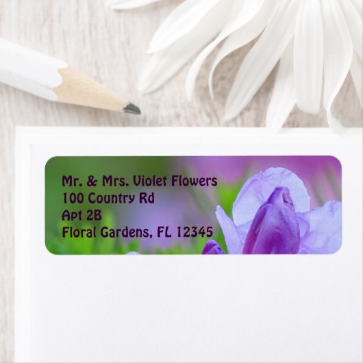 降雨後のシャクナゲ ラベル (インサイチュ)