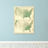 降雨量 キャンバスプリント (インサイチュ (ウッドフロア))