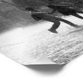 降雨 フォトプリント            (角)