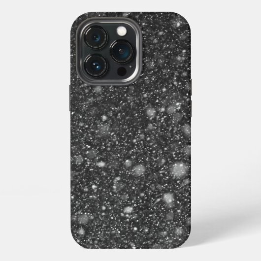 降雪オーバーレイ iPhoneケース (裏面)