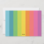 降雪カラフルハッピーホリデーズ写真 シーズンカード (裏面)