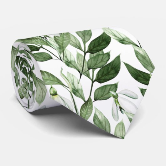 降雪パターン ネクタイ (ロール)