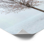 降雪ポスター、バージョン1 ポスター (角)